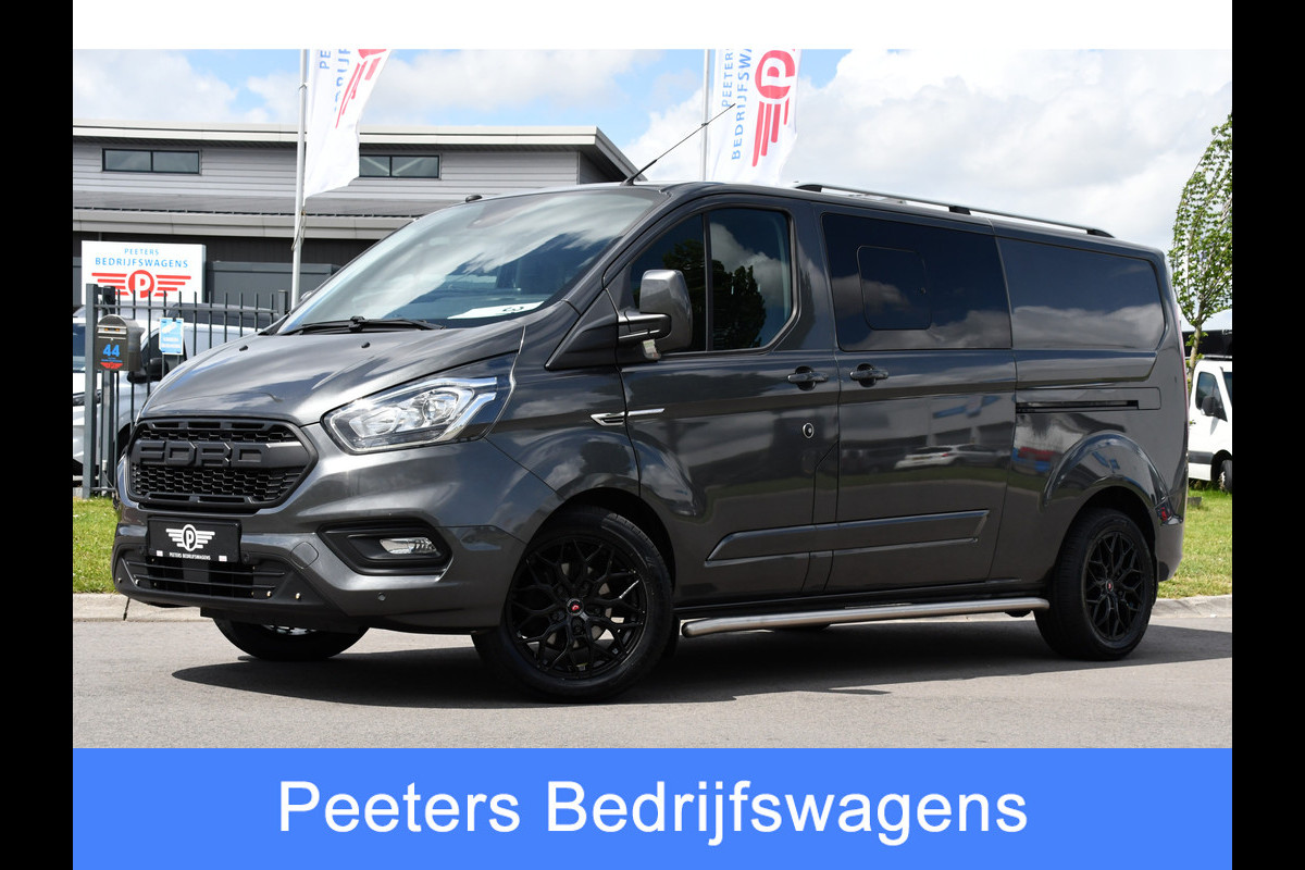Ford Transit Custom 320 2.0 TDCI L2H1 Raptor Edition DC Limited Camera, Cruise, Sensoren, 130PK, Automaat, Multimedia, Stoelverwarming, 2 x Schuifdeur, Uniek! Ford Transit Custom 320 2.0 TDCI L2H1 Raptor Edition DC Limited Camera, Cruise, Sensoren, 130PK, Automaat, Multimedia, Stoelverwarming, 2 x Schuifdeur, Uniek!