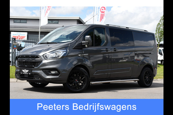 Ford Transit Custom 320 2.0 TDCI L2H1 Raptor Edition DC Limited Camera, Cruise, Sensoren, 130PK, Automaat, Multimedia, Stoelverwarming, 2 x Schuifdeur, Uniek!