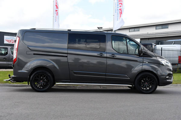 Ford Transit Custom 320 2.0 TDCI L2H1 Raptor Edition DC Limited Camera, Cruise, Sensoren, 130PK, Automaat, Multimedia, Stoelverwarming, 2 x Schuifdeur, Uniek!