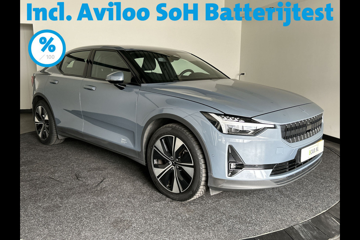 Polestar 2 Long Range Single Motor 78 kWh | Voorstoelen verwarmd | Uitwijk assistent | Rijstrooksensor met correctie | Soh (batterijcheck) 94,9 % Polestar 2 Long Range Single Motor 78 kWh | Voorstoelen verwarmd | Uitwijk assistent | Rijstrooksensor met correctie | Soh (batterijcheck) 94,9 %
