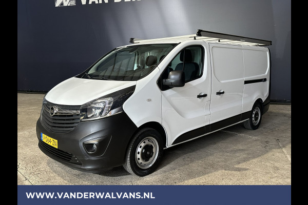Opel Vivaro 1.6 CDTI 126pk L2H1 Euro6 Airco | 2x Zijdeur | Navigatie | LED | Camera | Cruisecontrol | Imperiaal | Trekhaak Parkeersensoren, Bijrijdersbank
