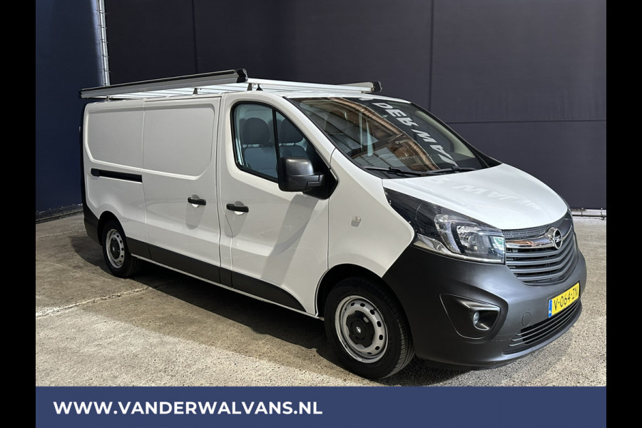 Opel Vivaro 1.6 CDTI 126pk L2H1 Euro6 Airco | 2x Zijdeur | Navigatie | LED | Camera | Cruisecontrol | Imperiaal | Trekhaak Parkeersensoren, Bijrijdersbank