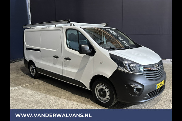 Opel Vivaro 1.6 CDTI 126pk L2H1 Euro6 Airco | 2x Zijdeur | Navigatie | LED | Camera | Cruisecontrol | Imperiaal | Trekhaak Parkeersensoren, Bijrijdersbank