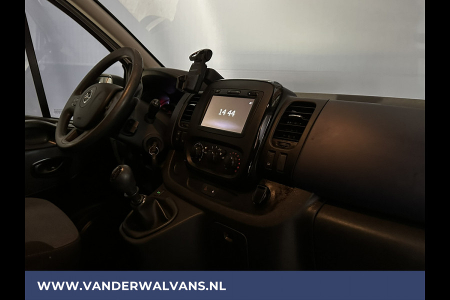 Opel Vivaro 1.6 CDTI 126pk L2H1 Euro6 Airco | 2x Zijdeur | Navigatie | LED | Camera | Cruisecontrol | Imperiaal | Trekhaak Parkeersensoren, Bijrijdersbank