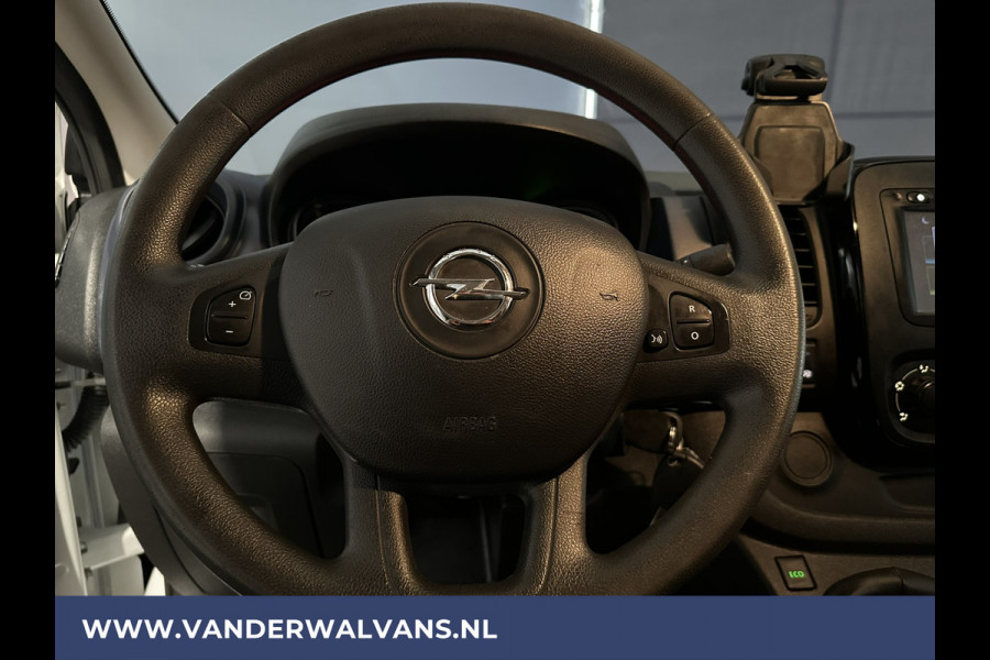 Opel Vivaro 1.6 CDTI 126pk L2H1 Euro6 Airco | 2x Zijdeur | Navigatie | LED | Camera | Cruisecontrol | Imperiaal | Trekhaak Parkeersensoren, Bijrijdersbank