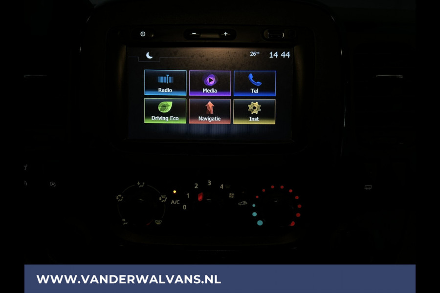 Opel Vivaro 1.6 CDTI 126pk L2H1 Euro6 Airco | 2x Zijdeur | Navigatie | LED | Camera | Cruisecontrol | Imperiaal | Trekhaak Parkeersensoren, Bijrijdersbank