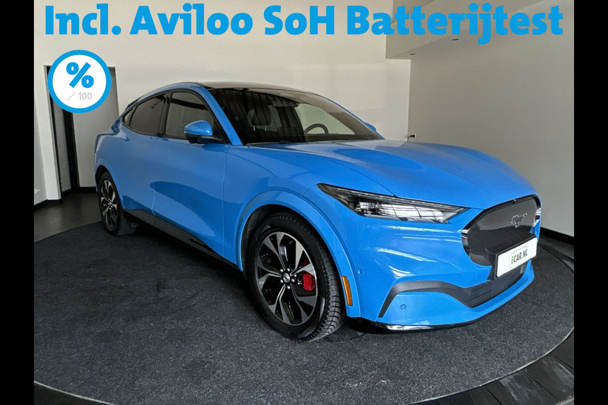 Ford Mustang Mach-E Extended First Edition AWD 98 kWh | 360 Camera | Bang & Olufsen | Elektrisch verstelbaar en verwarmbare stoelen | Soh (batterijcheck) 95 % Ford Mustang Mach-E Extended First Edition AWD 98 kWh | 360 Camera | Bang & Olufsen | Elektrisch verstelbaar en verwarmbare stoelen | Soh (batterijcheck) 95 %
