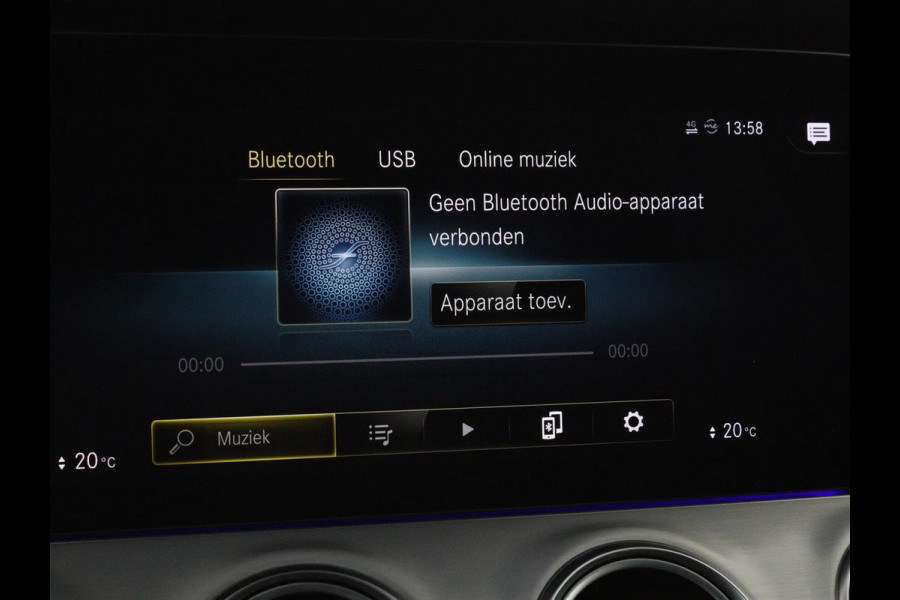 Mercedes-Benz E-Klasse 300e Business Solution AMG | Leder | Trekhaak | Stoelverwarming | 360 camera | Carplay | Sfeerverlichting | Matrix LED | Keyless | Navigatie