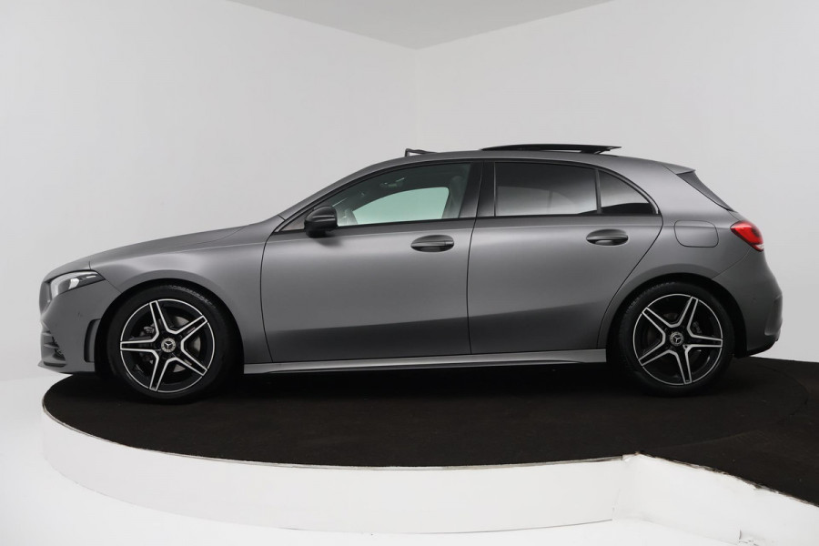 Mercedes-Benz A-Klasse 180 Business Solution AMG Plus (PANORAMADAK, STOELVERWARMING, ACHTERUITRIJCAMERA, GOED ONDERHOUDEN)