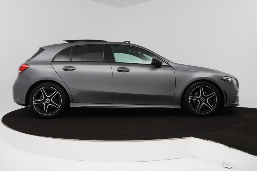 Mercedes-Benz A-Klasse 180 Business Solution AMG Plus (PANORAMADAK, STOELVERWARMING, ACHTERUITRIJCAMERA, GOED ONDERHOUDEN)