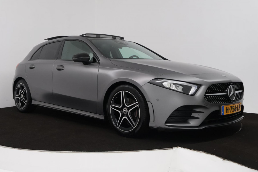 Mercedes-Benz A-Klasse 180 Business Solution AMG Plus (PANORAMADAK, STOELVERWARMING, ACHTERUITRIJCAMERA, GOED ONDERHOUDEN)