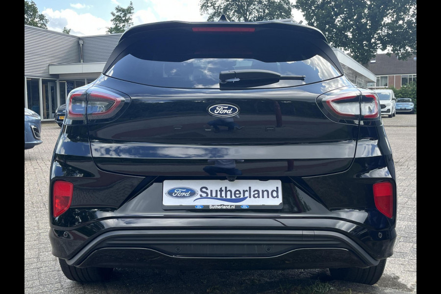 Ford Puma 1.0 EcoBoost Hybrid ST-Line X | Afneembare trekhaak |  Adaptive cruise control | 360graden camera | Winter Pack  | Dodehoekdetectie | Half Leder | Bang&Olufsen audio
