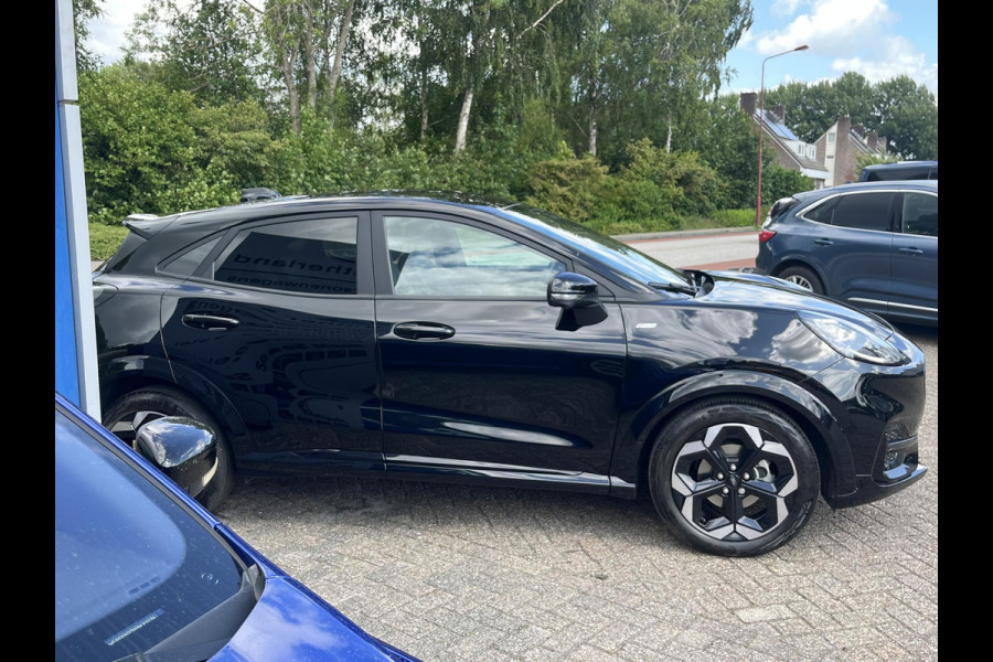 Ford Puma 1.0 EcoBoost Hybrid ST-Line X | Afneembare trekhaak |  Adaptive cruise control | 360graden camera | Winter Pack  | Dodehoekdetectie | Half Leder | Bang&Olufsen audio
