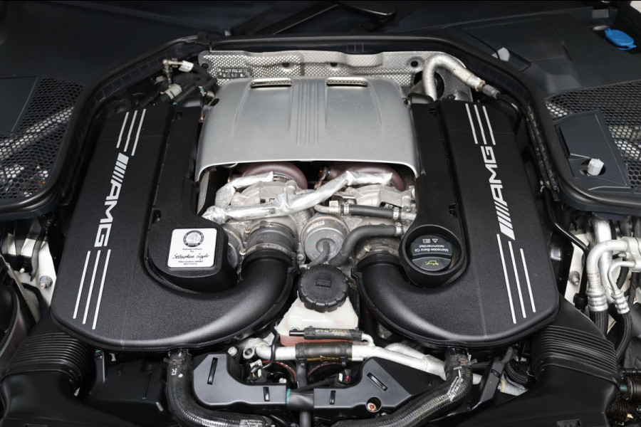 Mercedes-Benz C-Klasse AMG 63 S 510+PK KERAMISCH/KUIPSTOELEN/SFEER/PANO/LEER+S.VERWARMING/19" LMV/360 CAM/ACC/ECC/12 MDN GARANTIE!