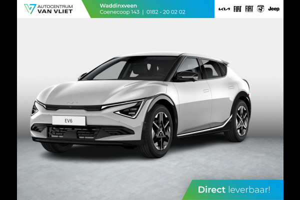 Kia Ev6 Light Edition 63 kWh l Direct leverbaar l Wolf Grey l 428 km Actieradius
