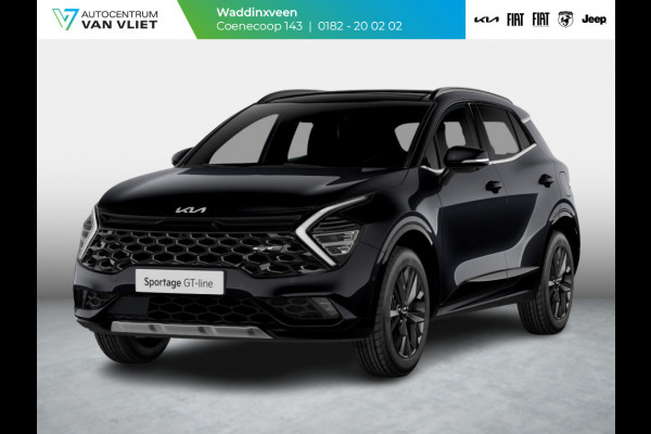 Kia Sportage 1.6 T-GDi Hybrid GT-Line | Levering Juni | Clima | Stoel-/stuurverwarming | Schuif-/kanteldak | Carplay | Navi | Adapt. Cruise | 18''