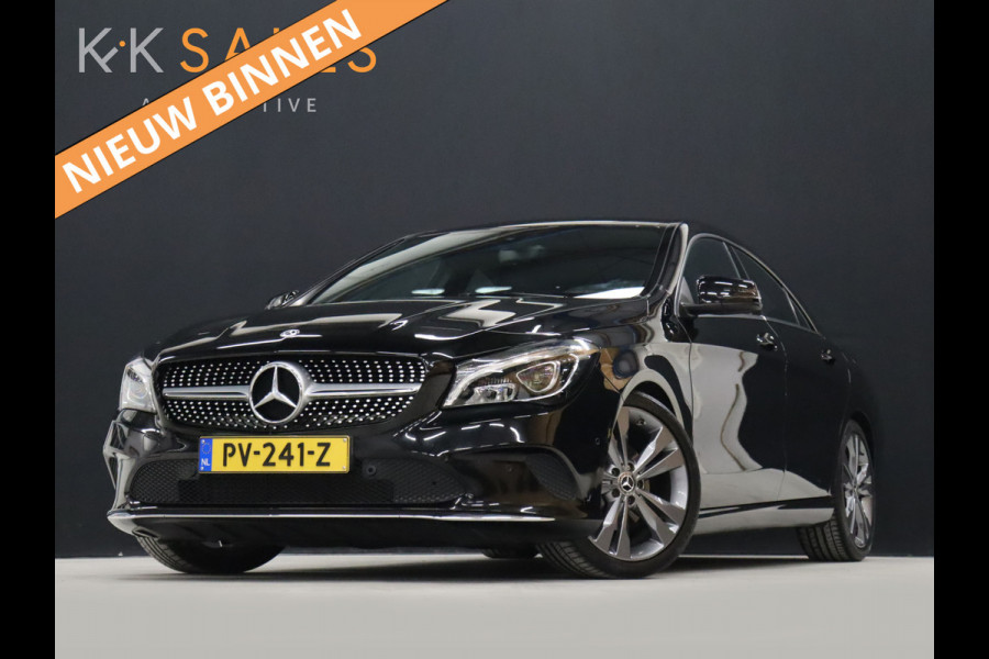 Mercedes-Benz CLA-Klasse 180 Sport [GROOT NAVIGATIE, ZWARTE HEMEL, STOELVERWARMING, PDC V+A, HALF LEDER, CRUISE CONTROL, AIRCO, NIEUWSTAAT]
