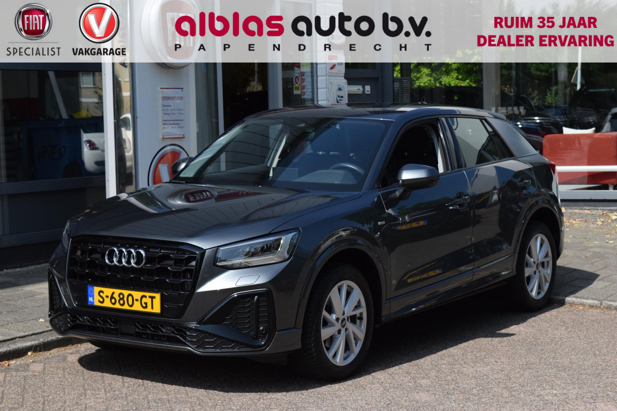 Audi Q2 150pk S-Line|Leer|Virtual|Cam.|Carplay|Elektr.klep Audi Q2 150pk S-Line|Leer|Virtual|Cam.|Carplay|Elektr.klep