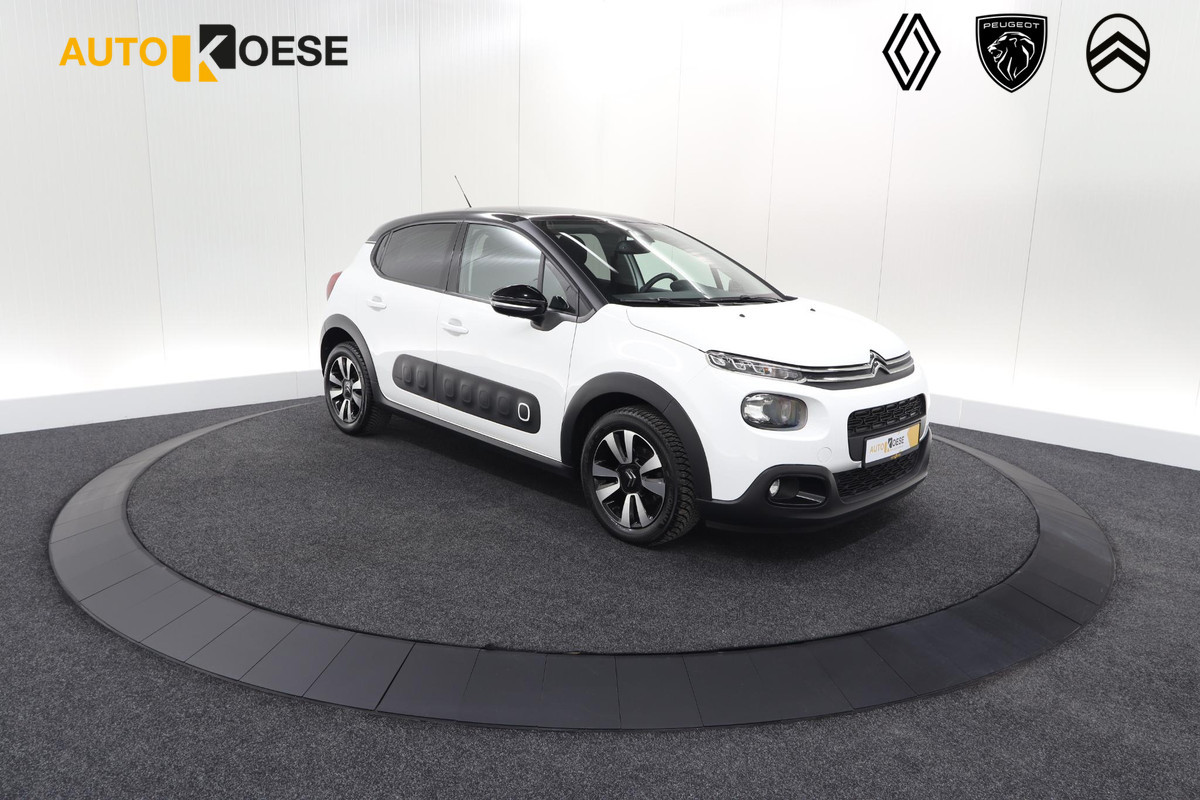 Citroën C3 PureTech 110 EAT6 Feel Edition | Panoramadak | Apple Carplay | Parkeersensoren | 16 Inch Lichtmetalen Velgen Citroën C3 PureTech 110 EAT6 Feel Edition | Panoramadak | Apple Carplay | Parkeersensoren | 16 Inch Lichtmetalen Velgen