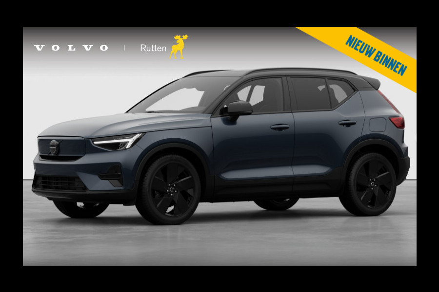 Volvo EX40 Single Motor Extended Range Plus Black Ed. 82 kWh Panoramadak / Apple Carplay / Android Auto / Harman kardon audio / Adaptive cruise control / Pilot assist / Lichtmetalen velgen /