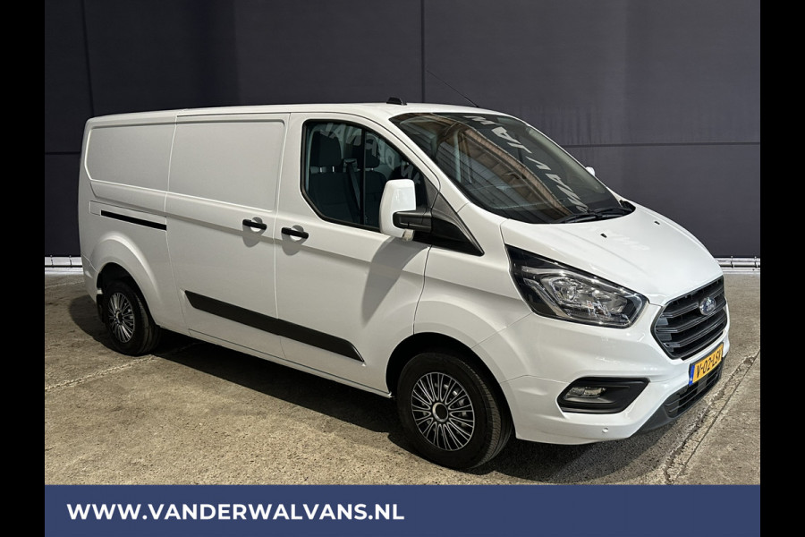 Ford Transit Custom 2.0 TDCI 130 pk L2H1 Euro6 Airco | LED | Cruisecontrol | Verwarmde voorruit | Parkeersensoren Bijrijdersbank, 2800kg trekvermogen