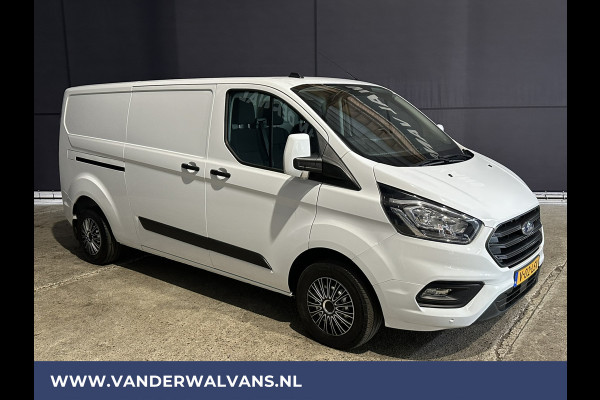 Ford Transit Custom 2.0 TDCI 130 pk L2H1 Euro6 Airco | LED | Cruisecontrol | Verwarmde voorruit | Parkeersensoren Bijrijdersbank, 2800kg trekvermogen