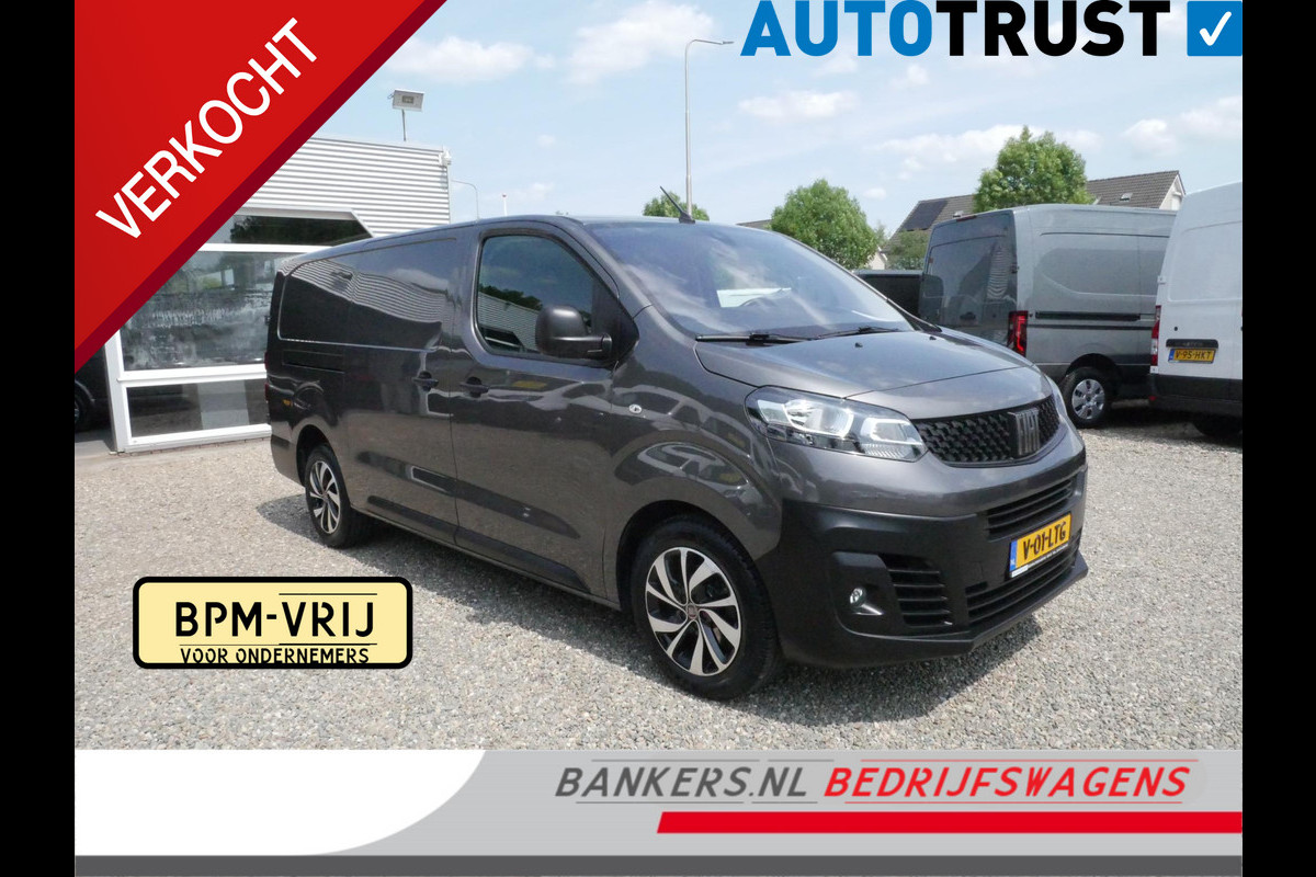 Fiat Scudo 2.0 MultiJet 177PK, L3, Automaat, Airco