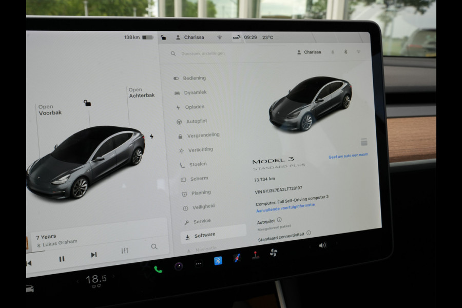 Tesla Model 3 Standard RWD Plus 60 kWh | Trekhaak | Full Autopilot | Premium Audio