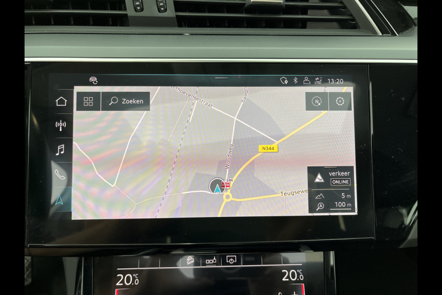 Audi e-tron 50 Quattro Advanced Launch-Edition-Plus 71 kWh [ 3-Fase ] (INCL-BTW) *PANO | LUXURY-LEATHER | FULL-LED | ADAPTIVE-CRUISE | MEMORY-PACK | DIGI-COCKPIT | HEATED-COMFORTSEATS | CARPLAY | NAVI-FULLMAP | ECC | SHIFT-PADDLES | LANE-ASSIST | PDC | 20''ALU*