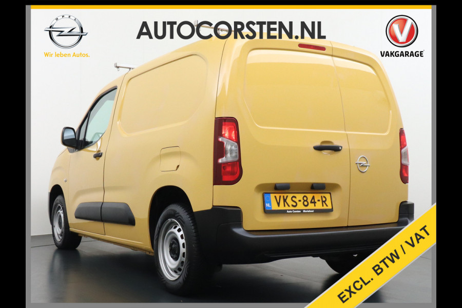Opel Combo 1.5CDTI EURO6 9x Op voorraad! 3-Persoons Airco Cruise Control Bluetooth Elektr.ramen Elektr.spiegels+Verwarmd Centr.Vergr+ab. L1 Schuifdeur Betonplex vloer Lat om Lat betimmering