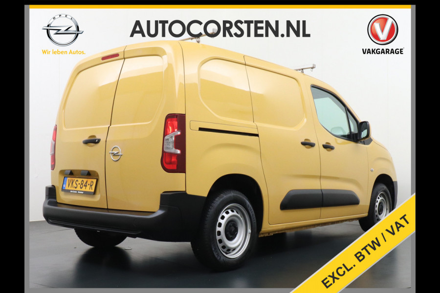 Opel Combo 1.5CDTI EURO6 9x Op voorraad! 3-Persoons Airco Cruise Control Bluetooth Elektr.ramen Elektr.spiegels+Verwarmd Centr.Vergr+ab. L1 Schuifdeur Betonplex vloer Lat om Lat betimmering