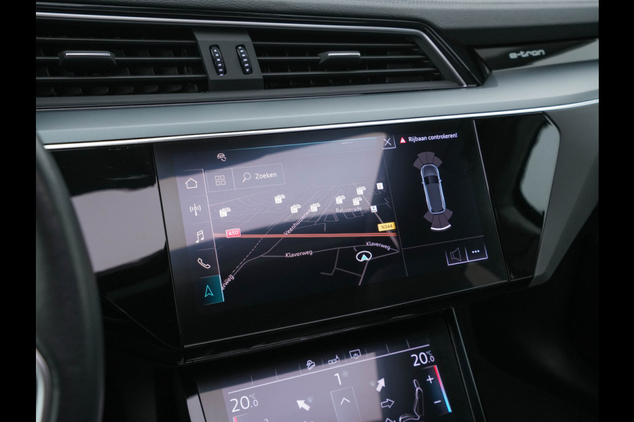Audi e-tron 50 Quattro Advanced Launch-Edition-Plus [ 3-Fase ] (INCL-BTW) *PANO | DIGI-COCKPIT | LUXURY-LEATHER | FULL-LED | MEMORY-PACK |  KEYLESS | NAVI-FULLMAP | TOWBAR | SHIFT-PADDLES | COMFORT-SEATS | 20"ALU*