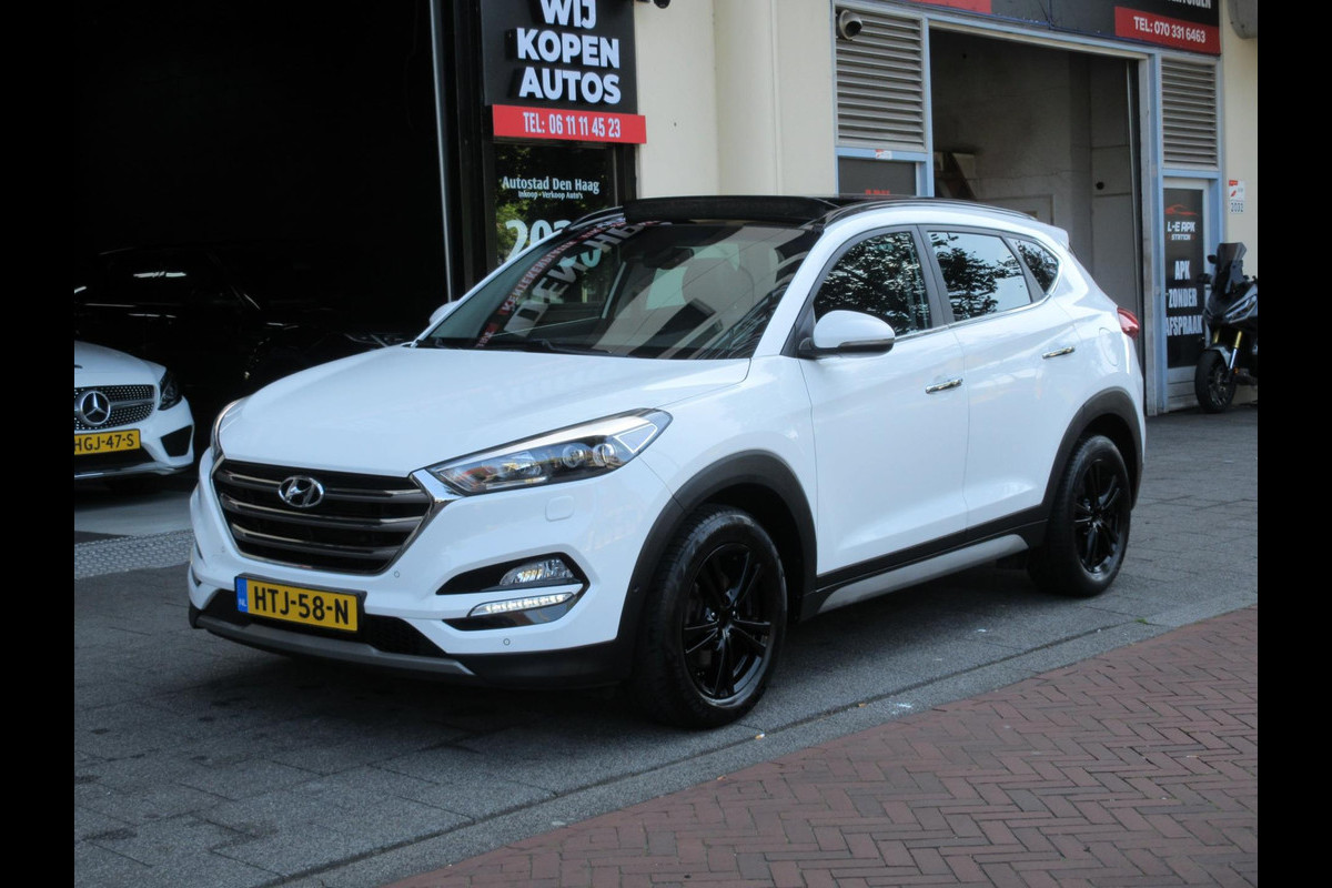 Hyundai Tucson 1.6 T-GDi Comfort 4WD Aut Leer Navi Camera Carplay Pano Hyundai Tucson 1.6 T-GDi Comfort 4WD Aut Leer Navi Camera Carplay Pano