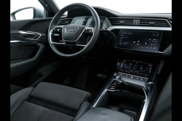 Audi e-tron 55 Quattro Advanced S-line-Sportpack 95 kWh [ 3-Fase ] (INCL-BTW) *PANO | FULL-LED | NAVI-FULLMAP | KEYLESS | LEATHER-MICROFIBRE | | AIR-SUSPENSION | CRUISE | DIGI-COCKPIT | MEMORY-PACK | SHIFT-PADDLES | HEATED-SPORTSEATS | 20"ALU*