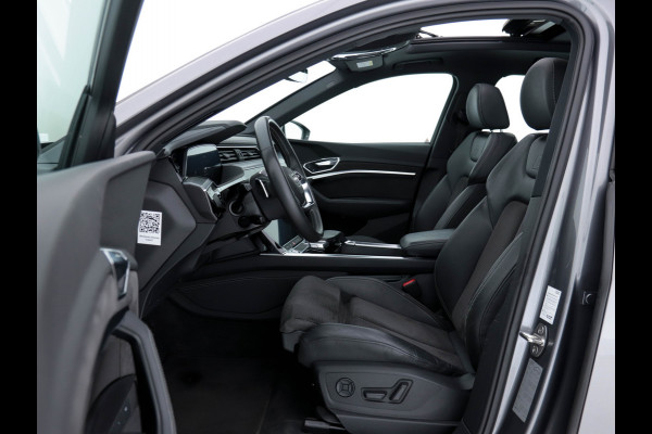 Audi e-tron 55 Quattro Advanced S-line-Sportpack 95 kWh [ 3-Fase ] (INCL-BTW) *PANO | FULL-LED | NAVI-FULLMAP | KEYLESS | LEATHER-MICROFIBRE | | AIR-SUSPENSION | CRUISE | DIGI-COCKPIT | MEMORY-PACK | SHIFT-PADDLES | HEATED-SPORTSEATS | 20"ALU*
