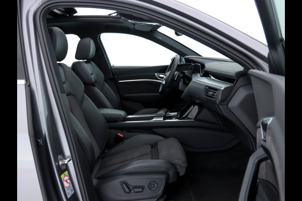 Audi e-tron 55 Quattro Advanced S-line-Sportpack 95 kWh [ 3-Fase ] (INCL-BTW) *PANO | FULL-LED | NAVI-FULLMAP | KEYLESS | LEATHER-MICROFIBRE | | AIR-SUSPENSION | CRUISE | DIGI-COCKPIT | MEMORY-PACK | SHIFT-PADDLES | HEATED-SPORTSEATS | 20"ALU*