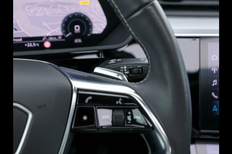 Audi e-tron 55 Quattro Advanced S-line-Sportpack 95 kWh [ 3-Fase ] (INCL-BTW) *PANO | FULL-LED | NAVI-FULLMAP | KEYLESS | LEATHER-MICROFIBRE | | AIR-SUSPENSION | CRUISE | DIGI-COCKPIT | MEMORY-PACK | SHIFT-PADDLES | HEATED-SPORTSEATS | 20"ALU*