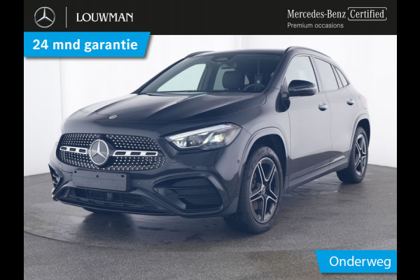 Mercedes-Benz GLA 250 e AMG Face Lift Plug-In Hybride | AMG Line Premium | Night Pakket | Panorama Schuif-Kanteldak | Multi Beam koplampen | Stoel en Stuurverwarming | Inclusief 24 maanden MB Certified garantie voor Europa.