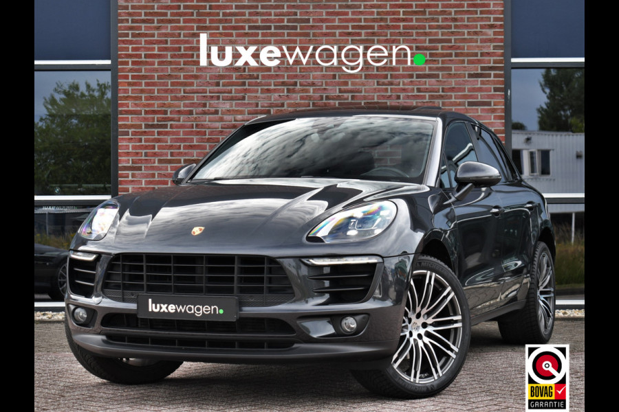 Porsche Macan 2.0 PDK Pano Bose 21inch Adp-zetels Carplay Optic-black