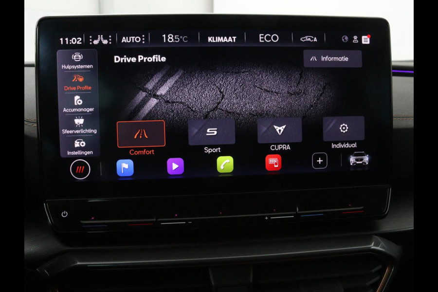 CUPRA Formentor 1.4 e-Hybrid VZ | 245pk | Trekhaak | Stoel & stuurverwarming | Camera | Adaptive cruise | Sfeerverlichting | Keyless | Full LED | PHEV