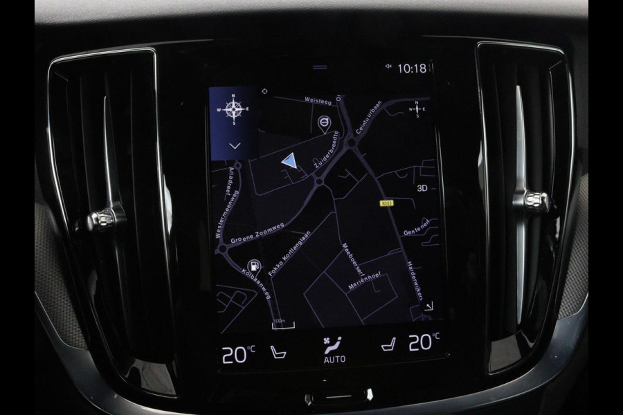 Volvo V60 2.0 T4 R Design | Stoelverwarming | Trekhaak | Carplay | Camera | Adaptive cruise | Navigatie | Full LED | 19'' lichtmetalen velgen | Memory