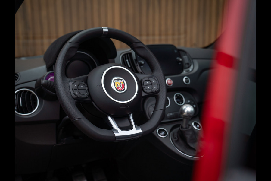 Abarth 595 C Turismo | Leder | CarPlay | Rosso Officina | Navi