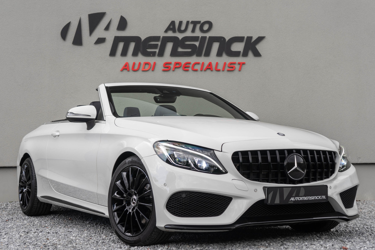 Mercedes-Benz C-Klasse Cabrio 200 Edition 1 / AMG/ Nekverwarming/ Adaptive Cruise Control/ 135kW (184PK) Mercedes-Benz C-Klasse Cabrio 200 Edition 1 / AMG/ Nekverwarming/ Adaptive Cruise Control/ 135kW (184PK)