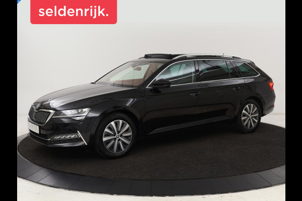 Škoda Superb 1.4 TSI iV Business Edition Plus | Panoramadak | Stoelverwarming | Leder/Alcantara | Adaptive cruise | 360 camera | Massage | Memory | Navigatie | Carplay | Achterbankverwarming | Canton | PHEV