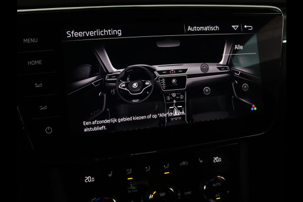 Škoda Superb 1.4 TSI iV Business Edition Plus | Panoramadak | Stoelverwarming | Leder/Alcantara | Adaptive cruise | 360 camera | Massage | Memory | Navigatie | Carplay | Achterbankverwarming | Canton | PHEV