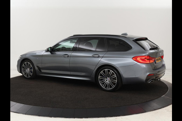 BMW 5 Serie 540d xDrive M Sport | Panoramadak | Head-Up | Adaptive cruise | Carplay | Alcantara | Harman/Kardon | Stoelverwarming | Trekhaak | Sfeerverlichting
