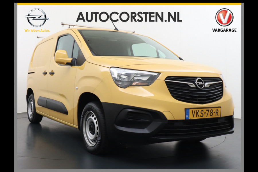 Opel Combo 1.5CDTI EURO6 9x Op voorraad! 3-Persoons Airco Cruise Control Bluetooth Elektr.ramen Elektr.spiegels+Verwarmd Centr.Vergr+ab. L1 Schuifdeur Betonplex vloer Lat om Lat betimmering