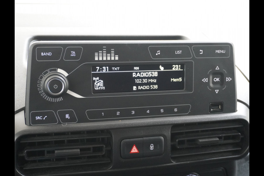 Opel Combo 1.5CDTI EURO6 9x Op voorraad! 3-Persoons Airco Cruise Control Bluetooth Elektr.ramen Elektr.spiegels+Verwarmd Centr.Vergr+ab. L1 Schuifdeur Betonplex vloer Lat om Lat betimmering
