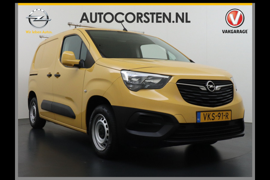 Opel Combo 1.5D L1H1 Edition Airco Cruise Control Bluetooth Elektr.ramen Elektr.spiegels+Verwarmd Centr.Vergr+ab. Schuifdeur Betonplex vloer Lat om Lat betimmering