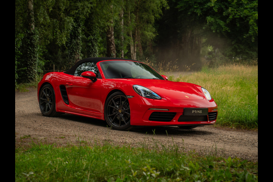 Porsche 718 Boxster 2.0 | PDLS | Sportuitlaat | Indisch Rood | GT-sportstuur